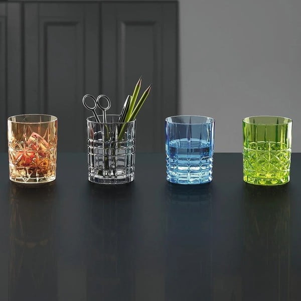 Narančasta kristalna čaša za viski Nachtman Highland Smoke 345 ml-image-1