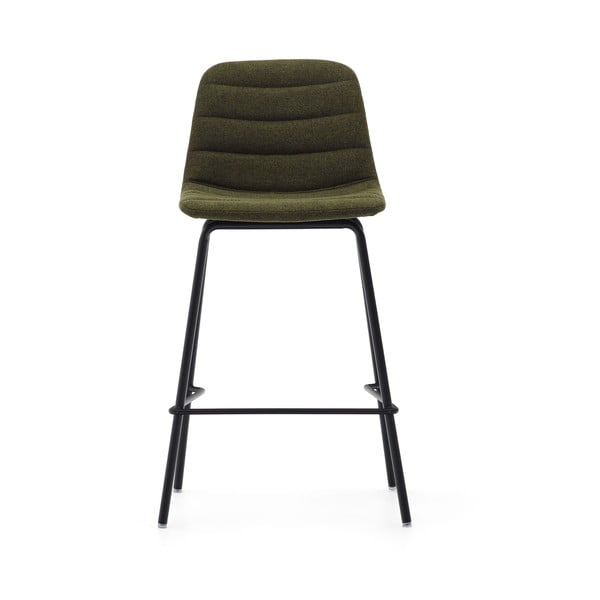 Tamno zelene barske stolice u setu 2 kom 92,5 cm Zunilda – Kave Home-image-2