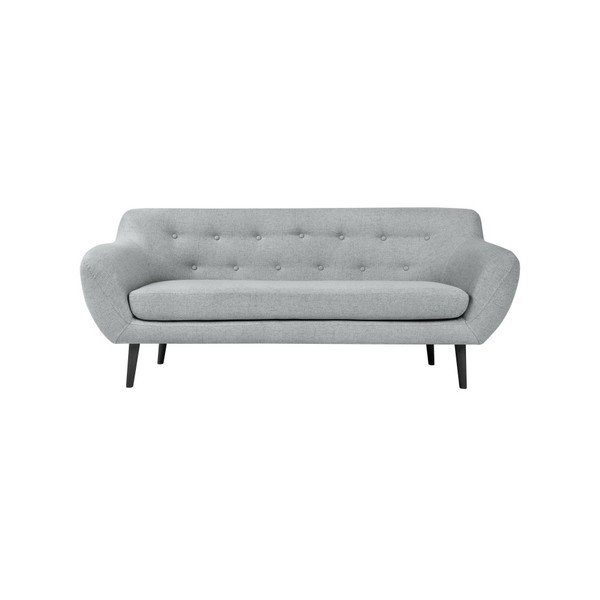 Svijetlo siva sofa Mazzini Sofas Pijemont, 188 cm-image-2