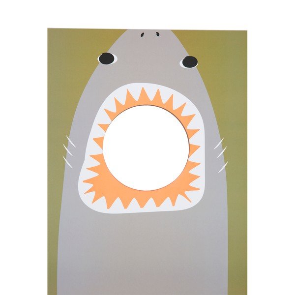 Set igraće ploče i vrećica za igru ​​Cornhole Sunnylife Shark Attack-image-2