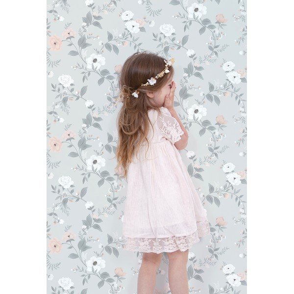 Dječja tapeta 10 m x 50 cm Symphony Of Roses – Lilipinso-image-2