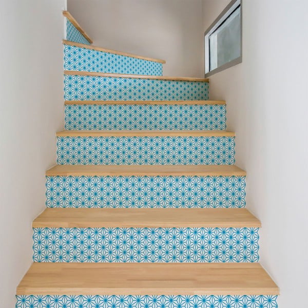 Set od 2 naljepnice za stepenice Ambiance Stairs Stickers Halvor, 15 x 105 cm