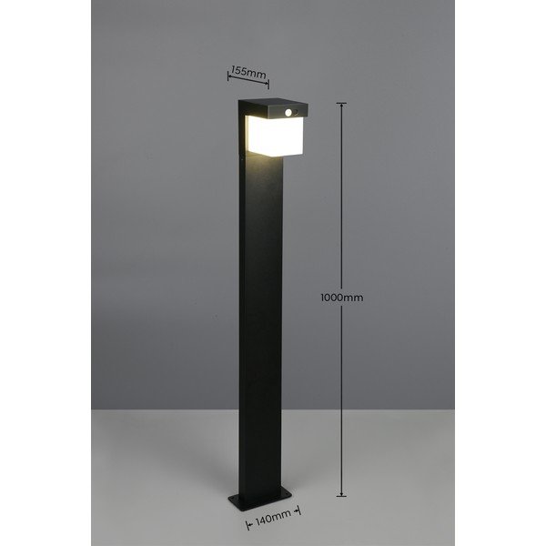 LED stojeća vanjska svjetiljka sa solarnim panel (visina 100 cm) Colombo – Reality-image-4
