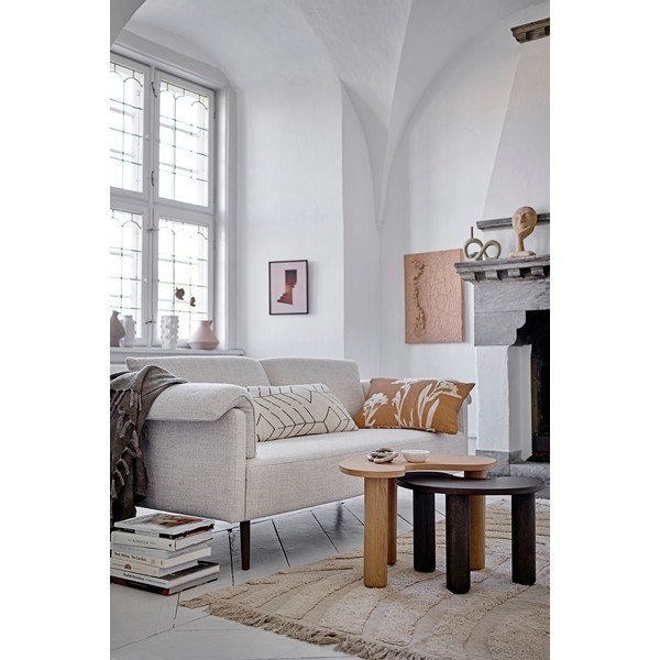 Stolić za kavu od masivnog kaučuka u prirodnoj boji 44x65 cm Luppa – Bloomingville-image-2