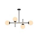 Crna visilica Squid Lighting Kruva, visina 57 cm