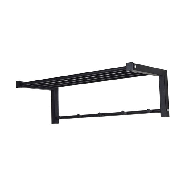 Crna metalna zidna vješalica 78,5 cm Bergum – Spinder Design-image-2