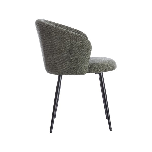 Kaki zelene metalne blagovaonske stolice u setu 2 kom Radaja – Light & Living-image-3