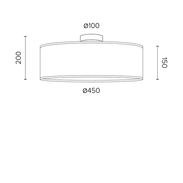 Stropna svjetiljka od hrastovog furnira Sotto Luce TSURI XL, ø 45 cm-image-2