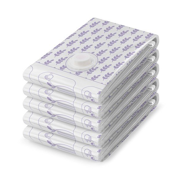 Vakuum vrećice za odjeću u setu 5 kom Compress Lavender – Compactor