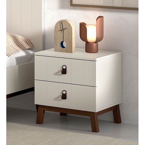 Bež dječji noćni ormarić Sezane – Vipack-image-1