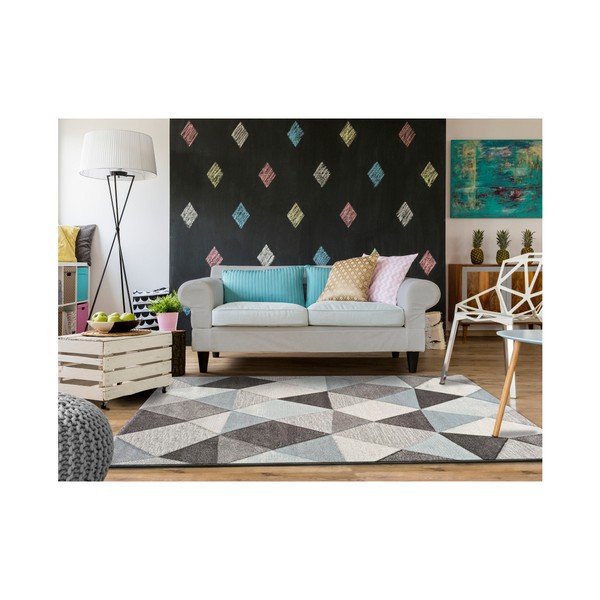 Sivo-plavi tepih prikladan za van Universal Naia Blue, 120 x 170 cm-image-1