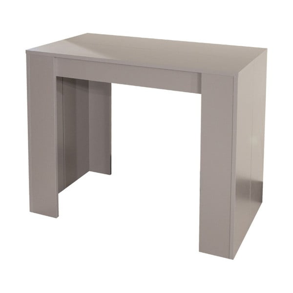 Sivo-smeđi sklopivi blagovaonski stol TemaHome Elastic
