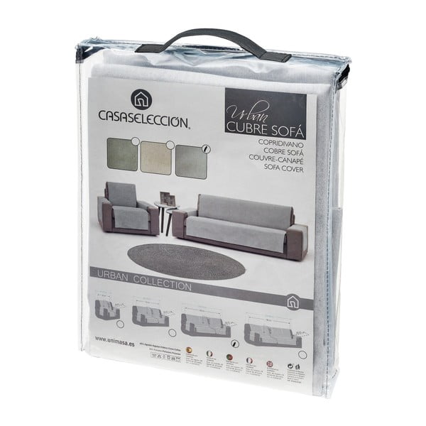 Svijetlo siva presvlaka za sjedeću garnituru trosjed Urban – Casa Selección-image-4