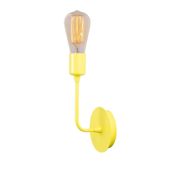 Žuta zidna svjetiljka Homemania Decor Simple Drop