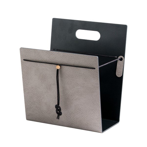 Metalni/od eko kože držač za časopise Hippo M – LIND DNA