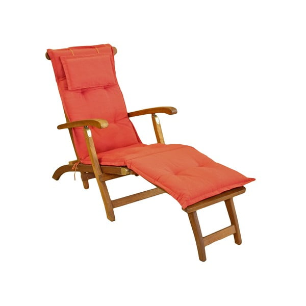 Ciglasti vrtni jastuk za sjedenje za ležaljku 48x175 cm Bristol – Sun Garden