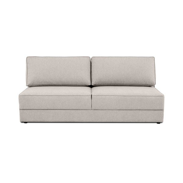 Bež sklopiva/s prostorom za odlaganje sofa 202 cm Dora – Scandic