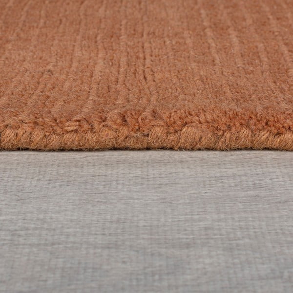 Ciglasti vuneni tepih 160x230 cm – Flair Rugs-image-3
