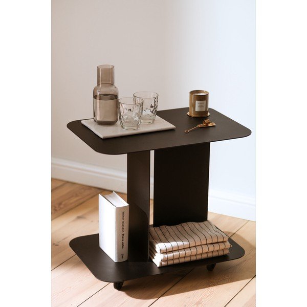 Metalna kolica za posluživanje na kotačima 40x60 cm HO – noo.ma-image-1