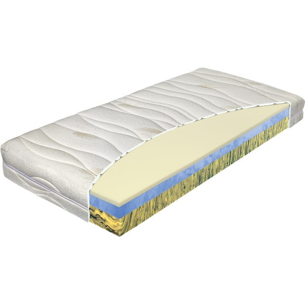 Dvostrani madrac od tvrde/meke pjene 120x200 cm Camille - Materasso-image-1