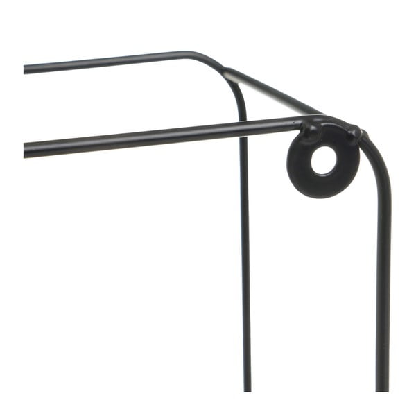 Crne/u prirodnoj boji police u setu 2 kom 21 cm – Casa Selección-image-1