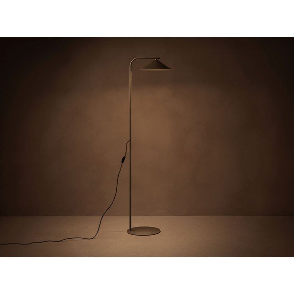 Smeđa metalna stojeća svjetiljka (visina 160 cm) Nocte – Micadoni -image-1