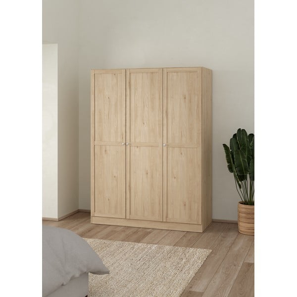 Ormar u dekoru hrasta u prirodnoj boji 147x200 cm Billund – Tvilum-image-1