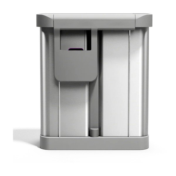 Željezna kanta za smeće 34+24 l za odvojeni otpad/s pedalom u mat srebrnoj boji – simplehuman-image-4