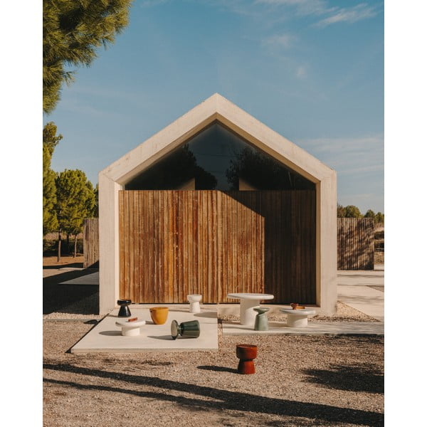 Okrugao vrtni stolić keramički ø 45 cm Mesquida – Kave Home-image-2