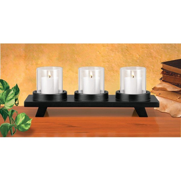 Drveni svijećnjak – Deco Pleasure-image-1