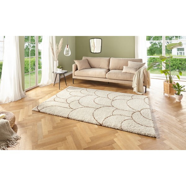 Kremasto bijeli tepih Mint Rugs Allure Thane, 160 x 230 cm-image-1