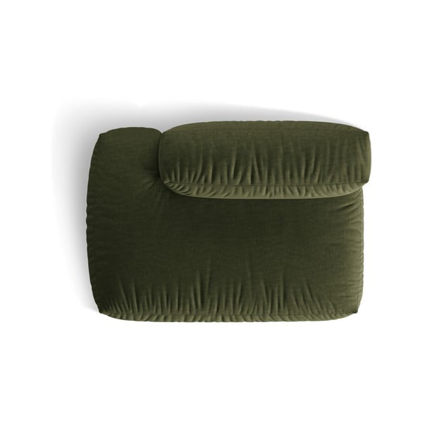 Zelena modularna sjedeća garnitura (s lijevim kutom) Martina – Micadoni Home-image-3