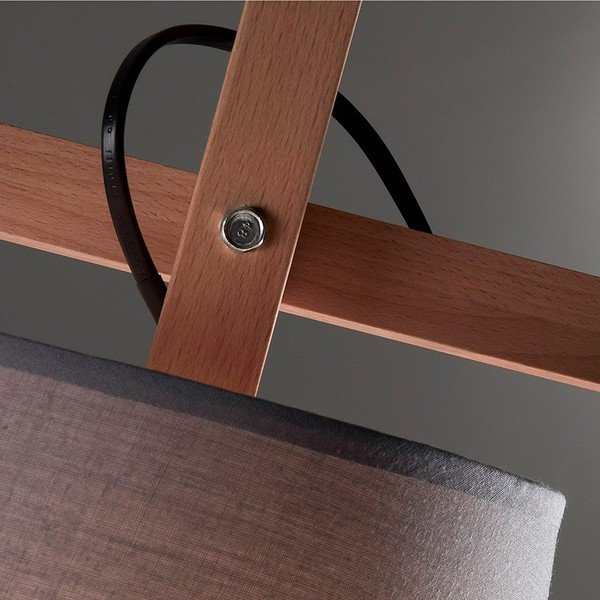 Siva podna lampa Kave Home Jovik-image-1