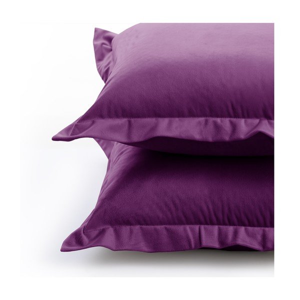 Set od 2 tamno ljubičaste AmeliaHome Side navlake za jastuke, 45 x 45 cm
