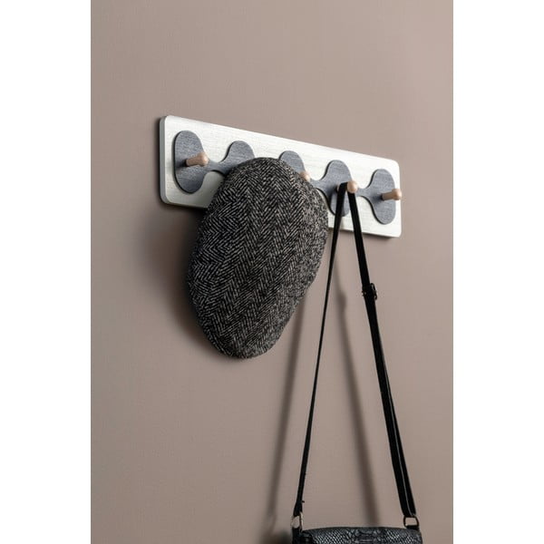 Bijela zidna vješalica 48 cm Rizar  – PT LIVING-image-1