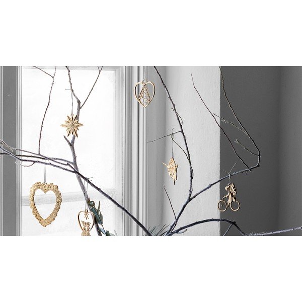 Viseći božićni ukras u zlatnoj boji Kähler Design-image-3