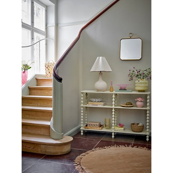 Krem pomoćni stol 30x120 cm Salino – Bloomingville-image-1