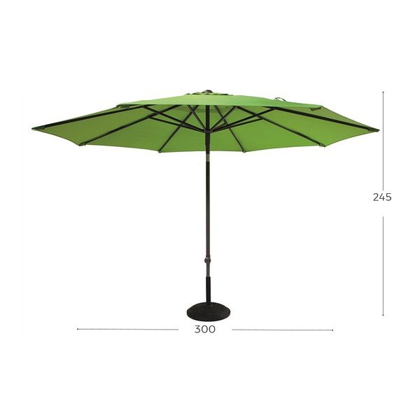 Zeleni suncobran Hartman, Ø 300 cm-image-1