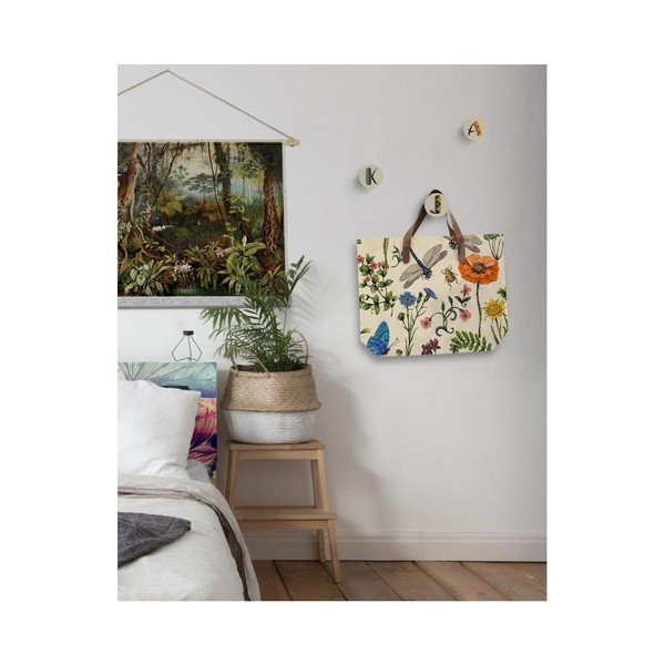 Platnena torba s ručkom imitacija kože Surdic Bella-image-1