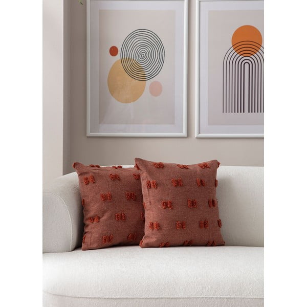 Ukrasne jastučnice u setu 2 kom 43x43 cm Tuffet – Mioli Decor-image-3