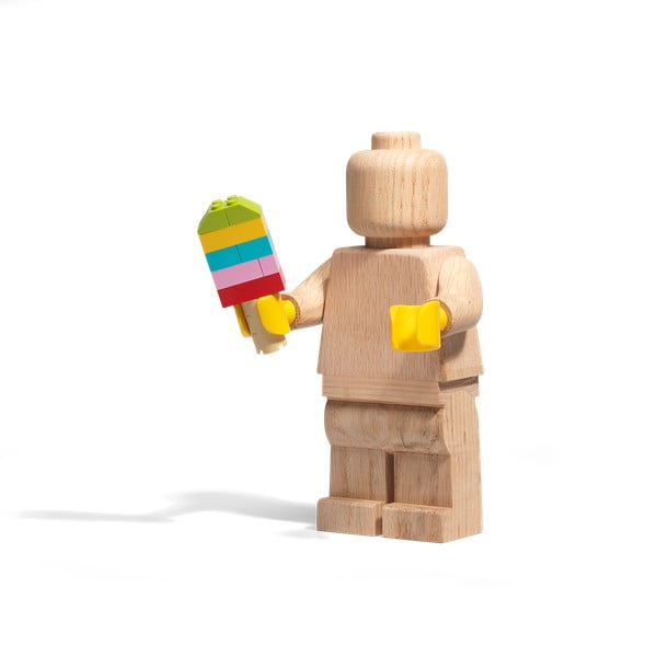 Dječja hrastova figurica LEGO® Wood