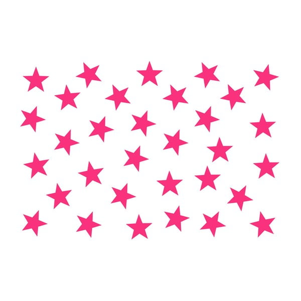 Grandformat Wallpaper Artgeist Pink Star, 400 x 280 cm