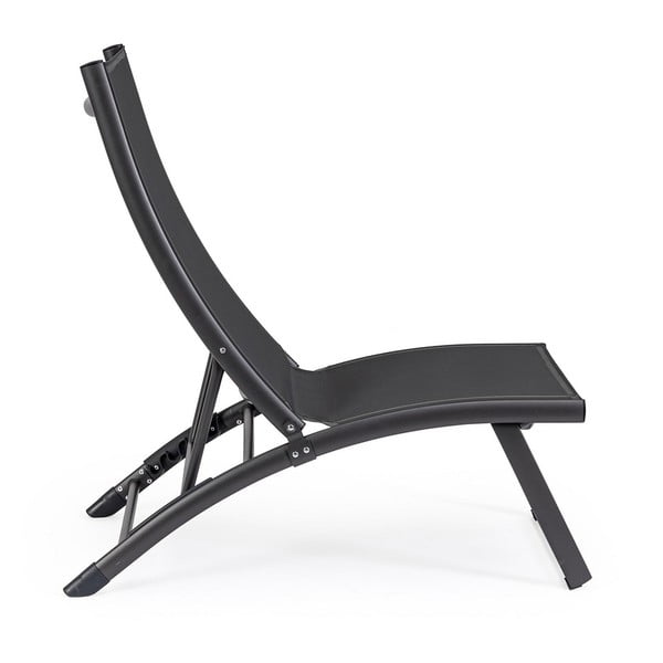 Antracitno siva metalna vrtna ležaljka Taylor – Bizzotto-image-2