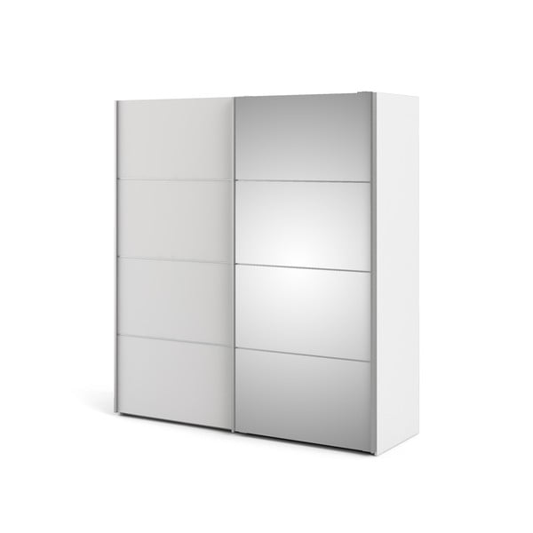 Bijeli ormar s ogledalom Tvilum Verona, 182 x 202 cm-image-4