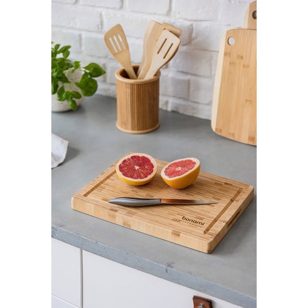 Daska za rezanje od bambusa 35x25 cm Mineral - Bonami Essentials-image-1