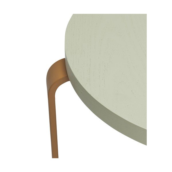 Narančastozeleni stolac od jasenovog drva Smile - Hübsch-image-2