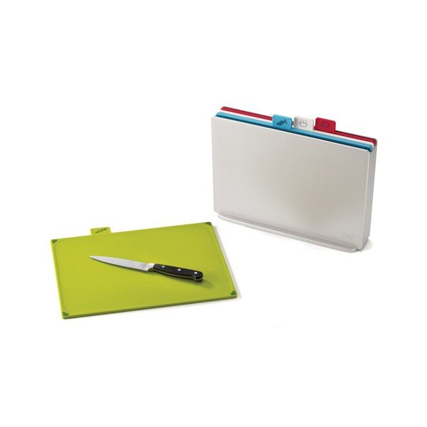 Set tamno srebrnog stalka s 4 ploče Joseph Joseph Index, 34,6 x 27,3 cm-image-4