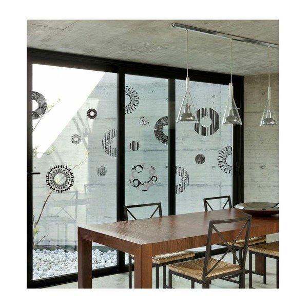 Naljepnica Ambiance Grey And Black Circles-image-2