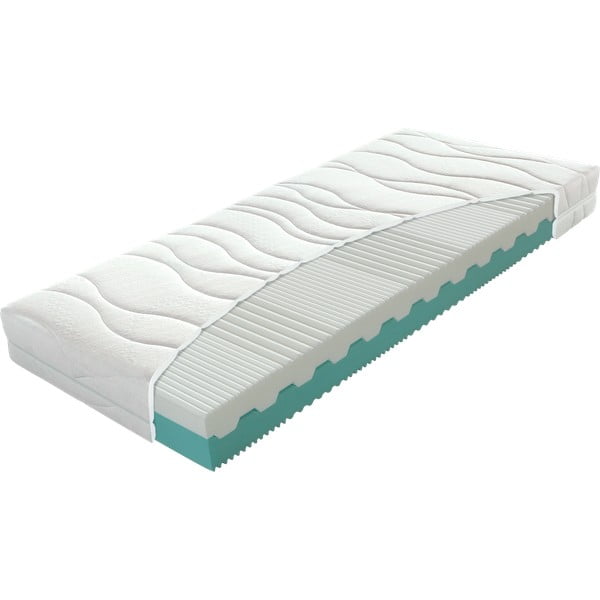 Tvrdi/srednje tvrdi dvostrani madrac od pjene 140x200 cm Tandem - Materasso-image-2