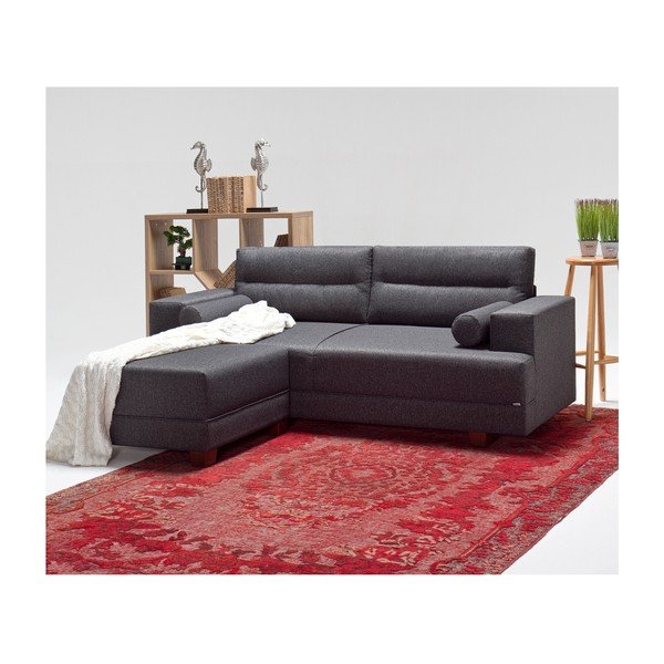 Siva sofa s Balcab Home Ivett tabureom-image-4